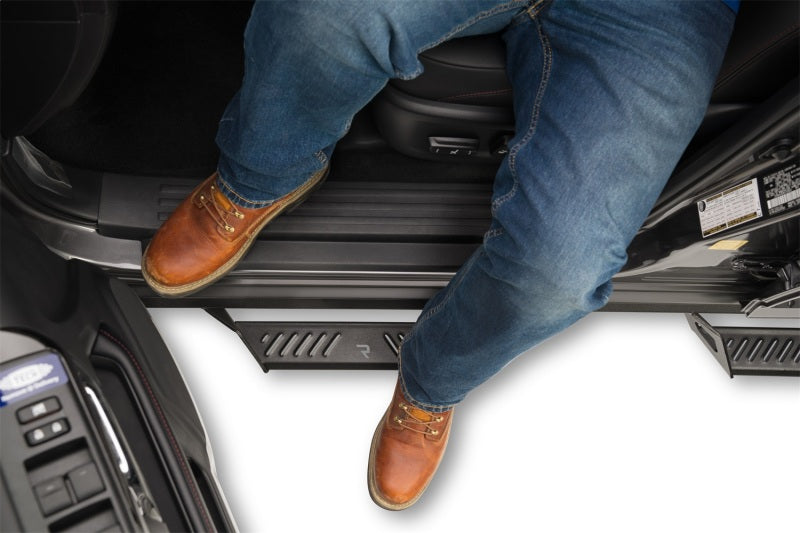 N-Fab Predator Pro Step System 14-18 Toyota 4 Runner SUV 4 Door Gas - Tex Black Nerf Bars N-Fab