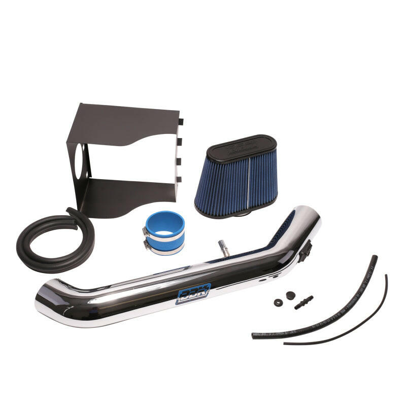 BBK 10-15 Ford Raptor Truck 6.2 Cold Air Intake Kit - Chrome Finish Cold Air Intakes BBK