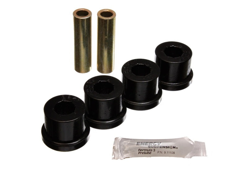 Energy Suspension 86-91 Mazda RX7 Black Rear Control Arm Bushing Set Bushing Kits Energy Suspension