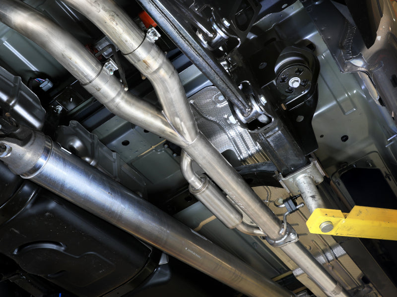 aFe Vulcan Series Cat-Back Exhaust System RAM 1500 2025 V6-3.0L (tt)- Black Tips Catback aFe