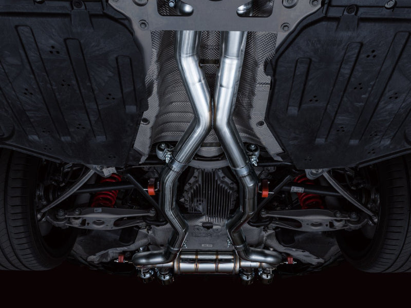 AWE Tuning SwitchPath Cat-Back Exhaust for BMW G8X M3/M4 - Chrome Silver Tips Catback AWE Tuning
