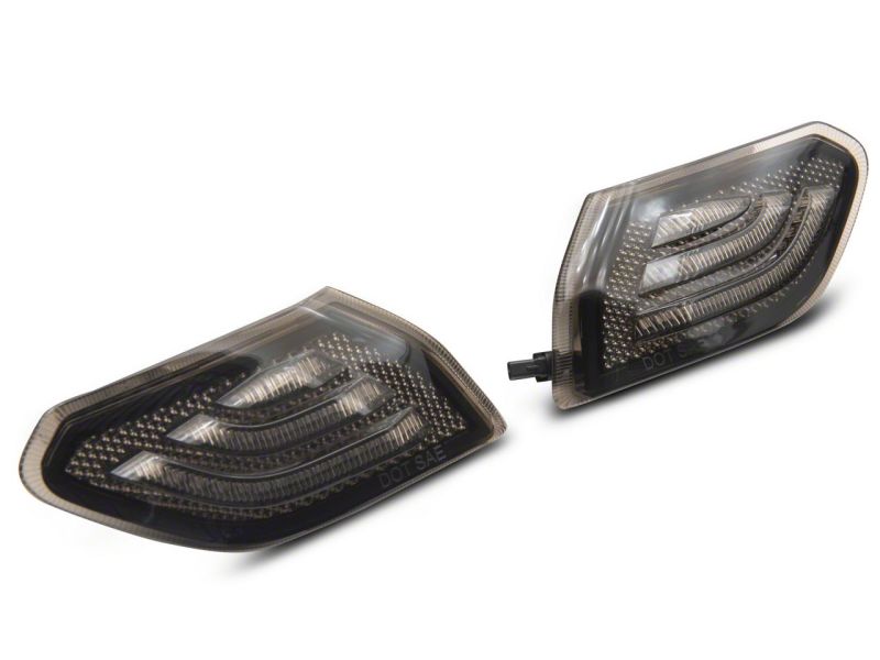 Raxiom 18-23 Jeep Wrangler JL Axial Series LED Side Marker Lights- Smoked Sidemarkers & Indicators Raxiom