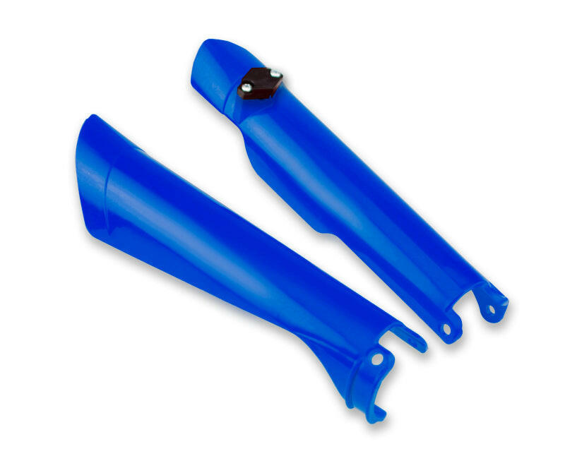 Cycra 01-14 KTM 125-500 Fork Guards - Blue Plastics Cycra