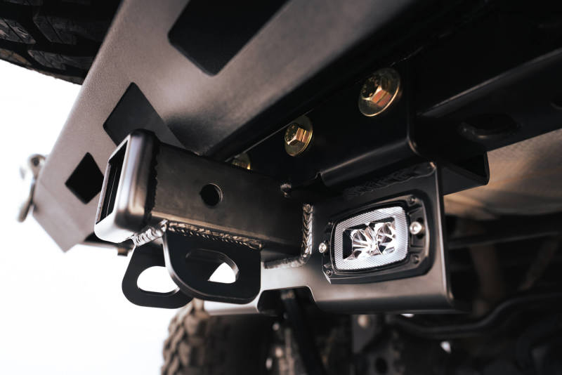 DV8 Offroad 07-21 Jeep Wrangler (JK/JL) Bolt-On Hitch w/ Lights Hitch Receivers DV8 Offroad