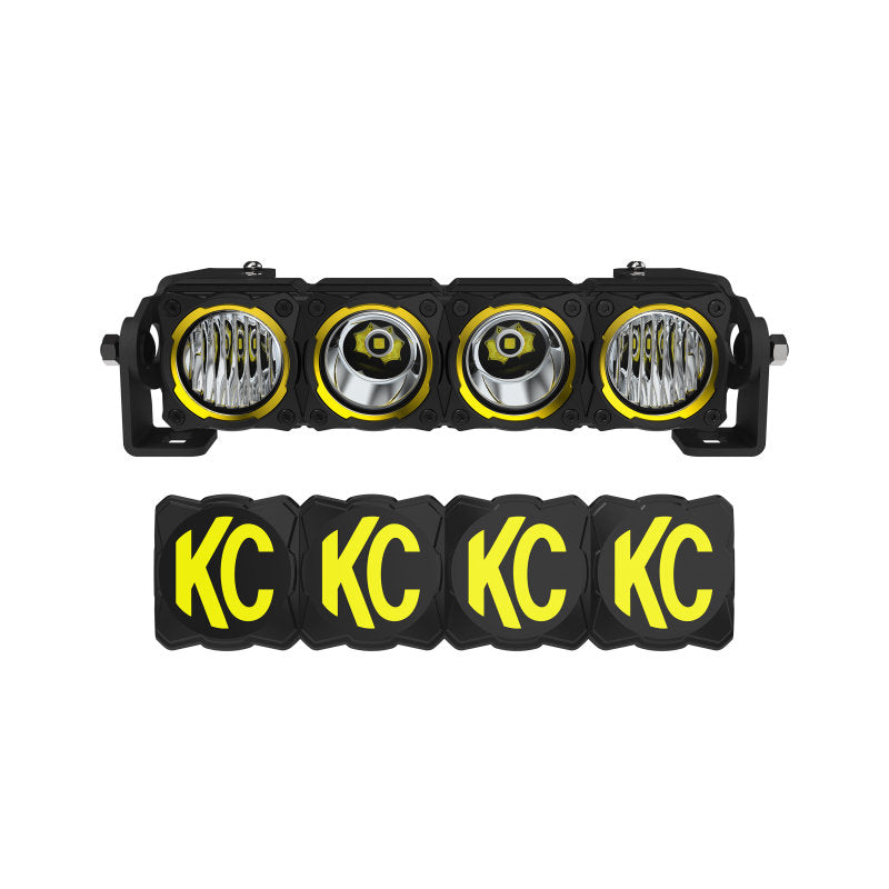 KC HiLiTES FLEX ERA LED 10in. Light Bar - Master Kit Light Bars & Cubes KC HiLiTES