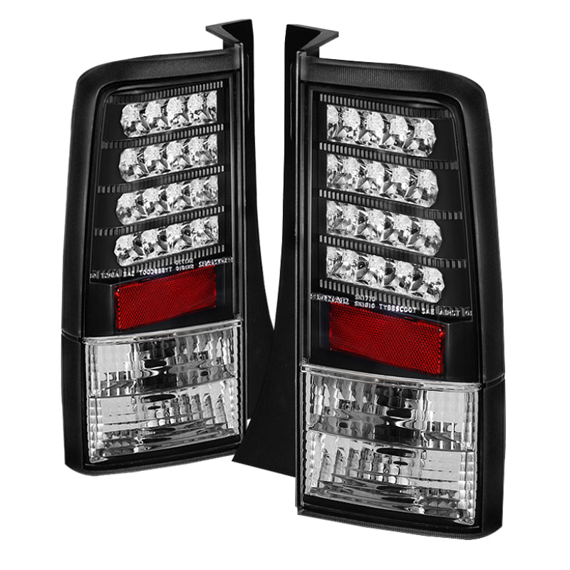 Spyder Scion XB 03-07 Version 2 LED Tail Lights Black ALT-YD-TSXB03-LED-V2-BK Tail Lights SPYDER