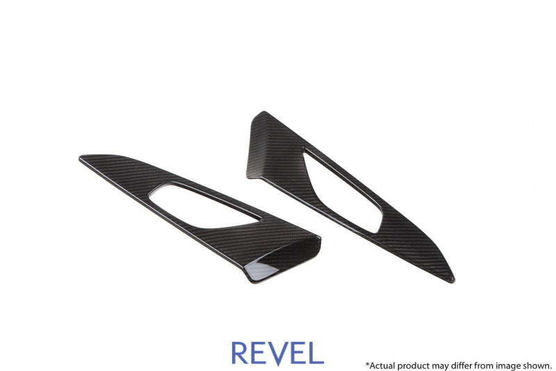 Revel GT Dry Carbon Door Side Trim (Left & Right) 14-17 Mazda Mazda3 - 2 Pieces Carbon Accessories Revel