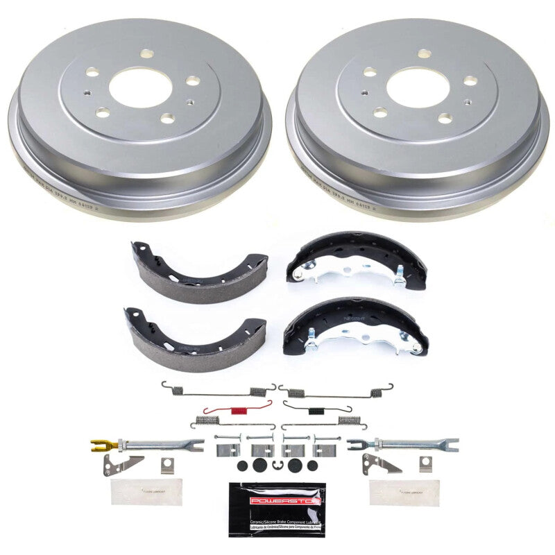 Power Stop 12-18 Ford Focus Rear Autospecialty Drum Kit Brake Drums PowerStop