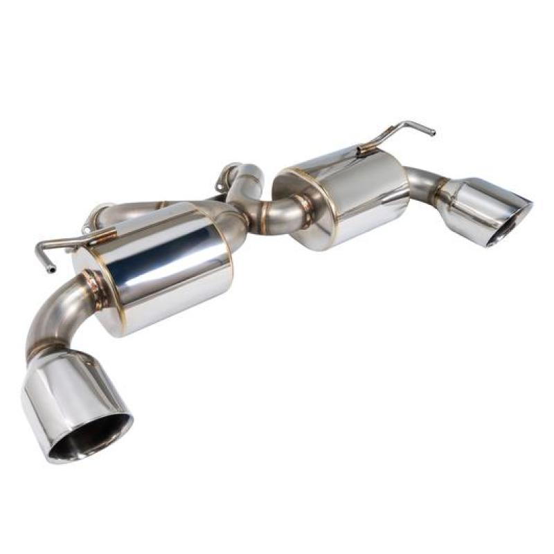 Remark Nissan 370Z (Z34) V2 Axle Back Exhaust w/Stainless Steel Double Wall Tip Axle Back Remark