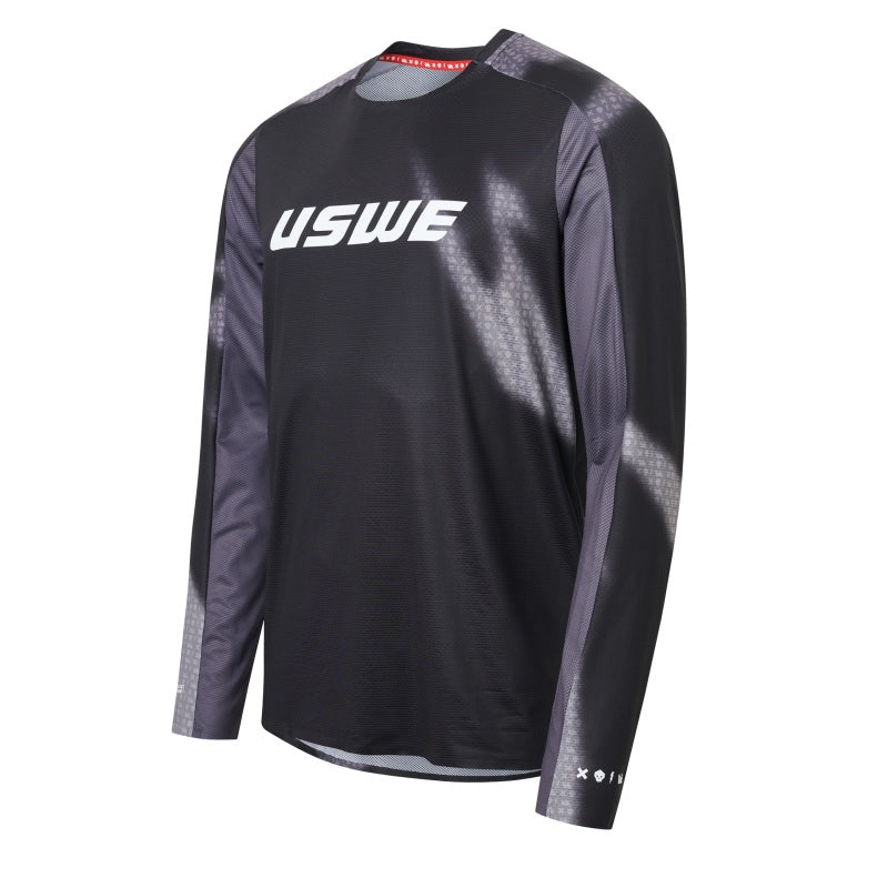 USWE Kalk Off-Road Jersey Adult Black - Medium Shirts USWE