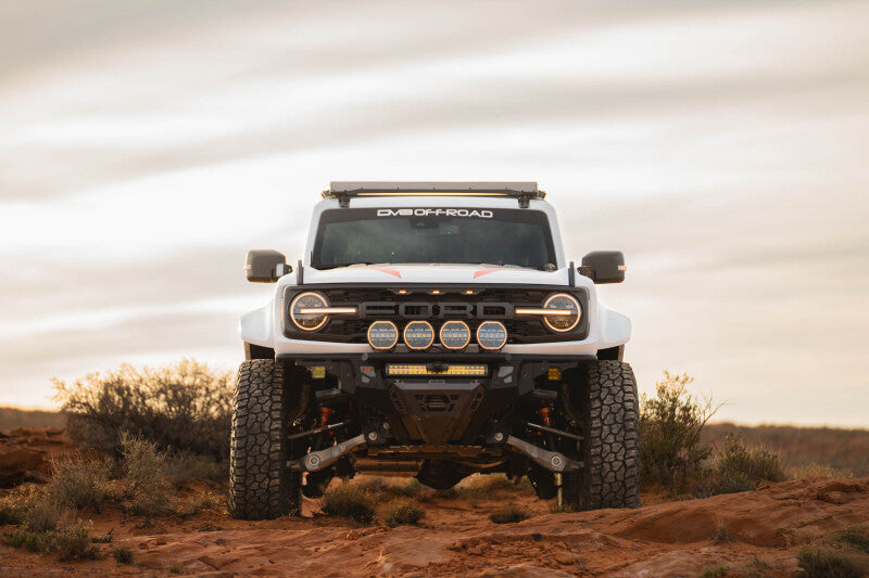 DV8 Offroad 2022+ Ford Bronco Raptor Tube Front Bumper Bumpers - Steel DV8 Offroad