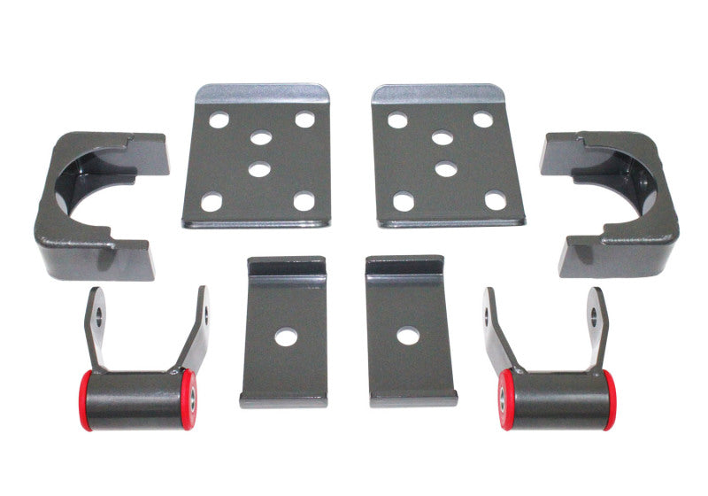 MaxTrac 88-98 GM C1500/2500 2WD 5/6 Lug (Non 454 SS) 5in Rear Lowering Flip Kit Leaf Springs & Accessories Maxtrac