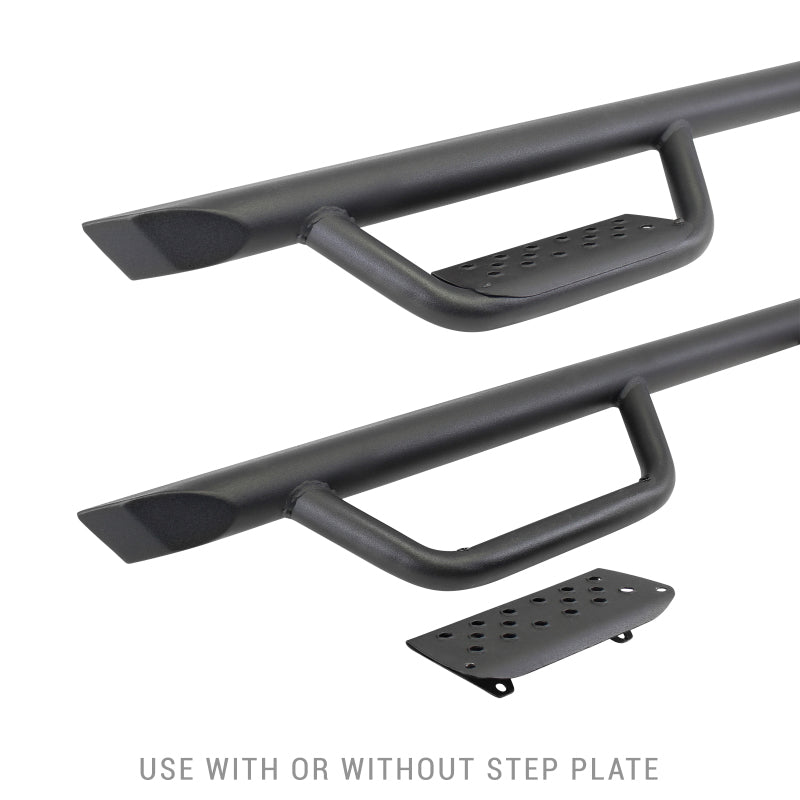 Go Rhino Dominator Xtreme D2 Side Steps 57in. Cab Length - Tex. Blk (No Drill/Mounting Brkt Req.) Side Steps Go Rhino