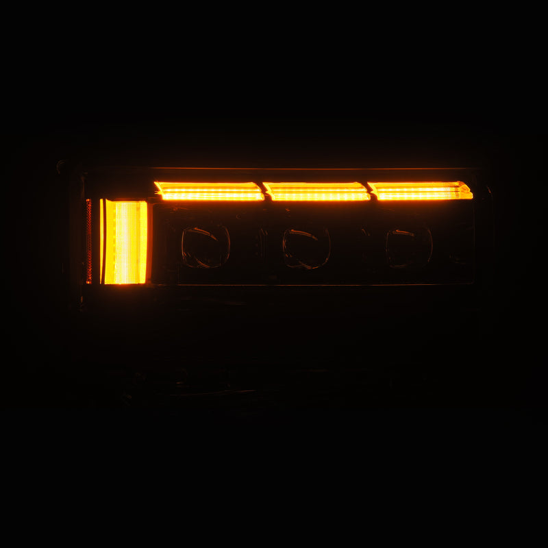 AlphaRex 24-26 Toyota LC250 NOVA LED Proj Headlight Alpha Blk w/Activ Light/Seq Signal/Switchback Headlights AlphaRex