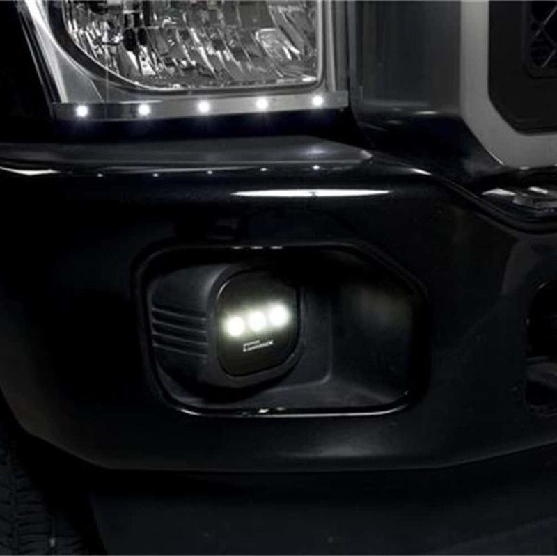 Putco 11-16 Ford SuperDuty - Luminix High Power LED Fog Lamps- 1 Pair - 2400LM. Light Bars & Cubes Putco
