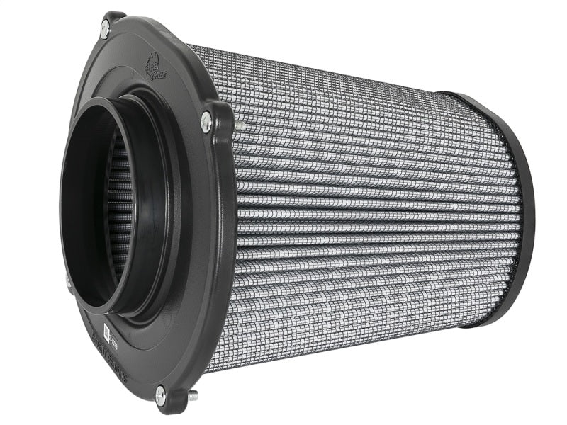 aFe Quantum Pro DRY S Air Filter Flat Top - 5in Flange x 9in Height Cold Air Intakes aFe