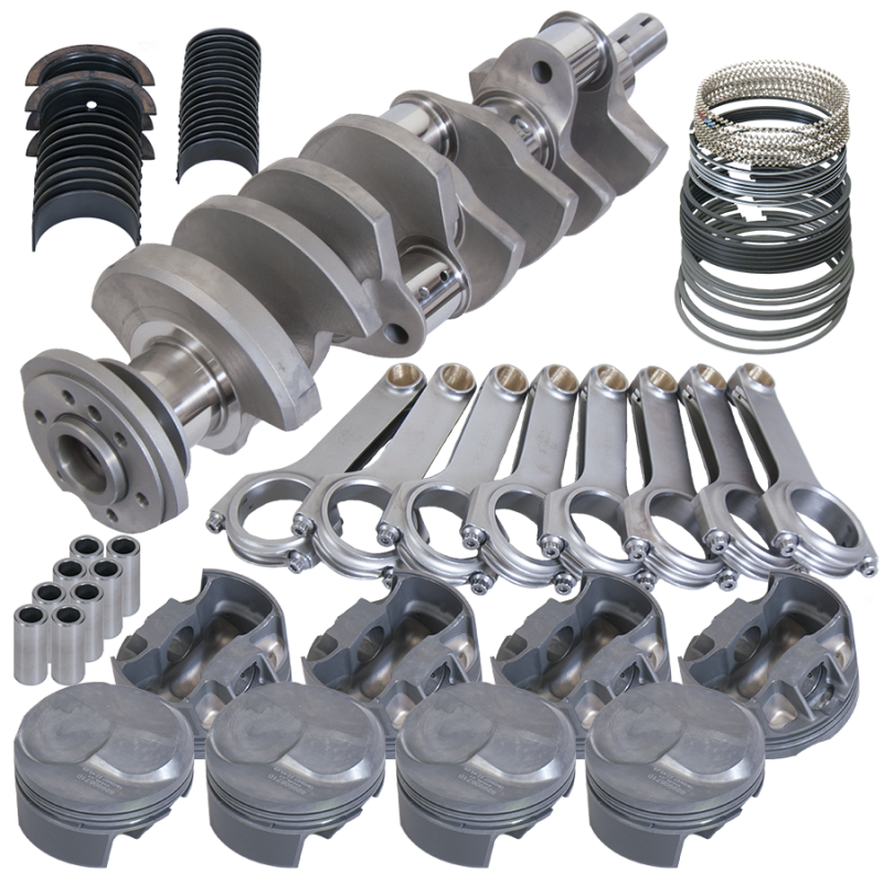 Eagle Chevy 454 4.250in Crank 6.385in H-Beam 43cc Dome 4.320in Pistons Balanced Assembly Rotating Assemblies Eagle