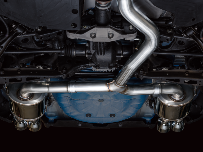 AWE Tuning 2022+ VB Subaru WRX Touring Edition Exhaust - Chrome Silver Tips Catback AWE Tuning