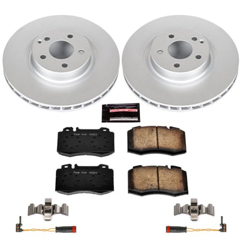 Power Stop 2003 Mercedes-Benz SL500 Front Z23 Evolution Sport Coated Brake Kit Brake Kits - Performance D&S PowerStop