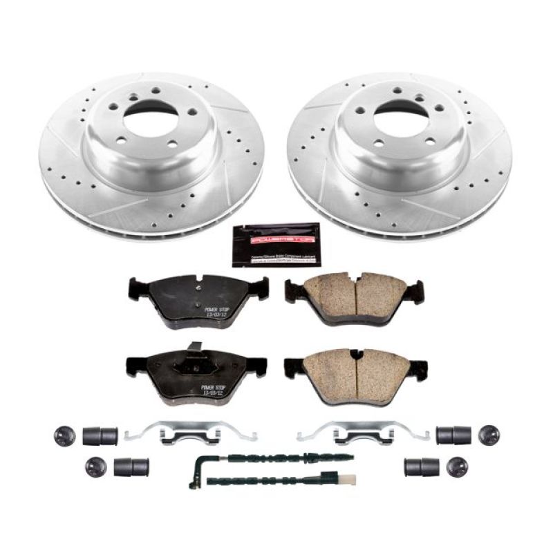 Power Stop 09-10 BMW Z4 Front Z23 Evolution Sport Brake Kit Brake Kits - Performance D&S PowerStop