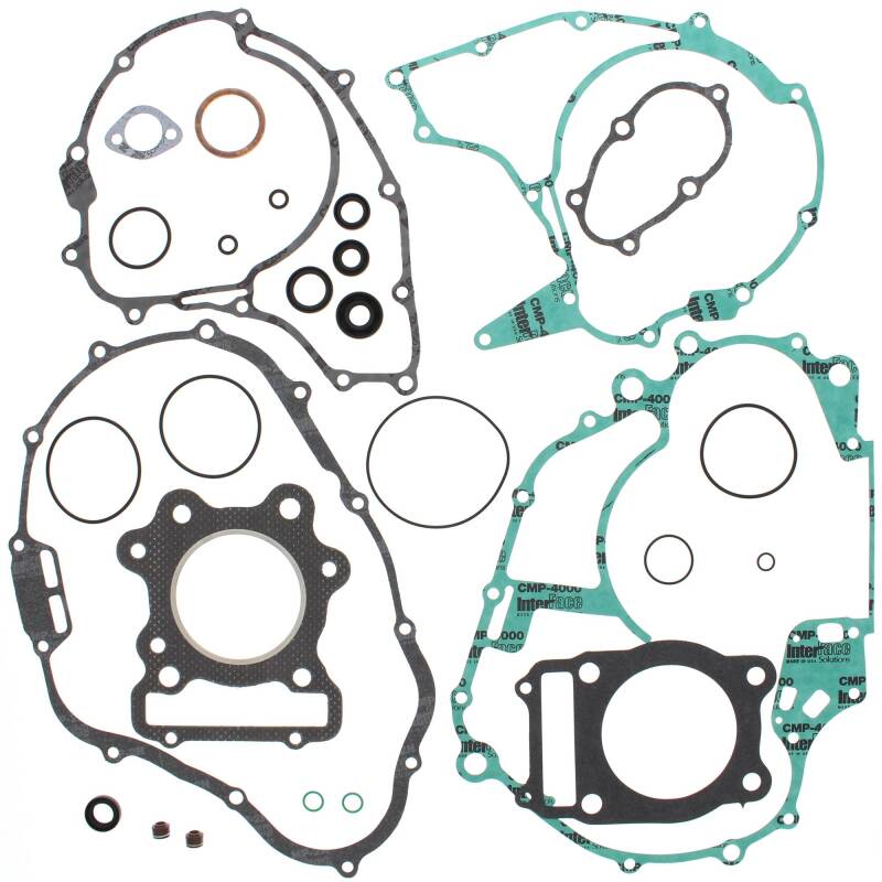 Vertex Gaskets 88-00 Honda TRX300 Fourtrax Complete Gasket Kit w/ Oil Seals Engine Hardware Vertex Pistons