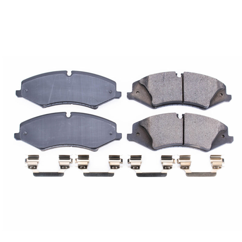 Power Stop 2010 Land Rover LR4 Front Z17 Evolution Ceramic Brake Pads w/Hardware Brake Pads - OE PowerStop