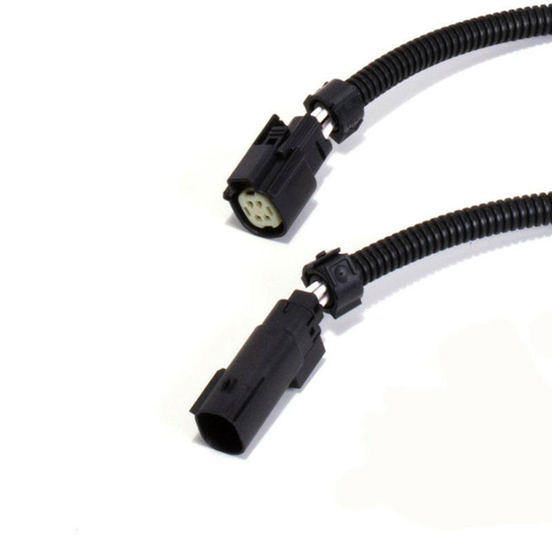 BBK 2015 Mustang GT V6 6-Pin Front O2 Sensor Wire Harness Extensions 12 (pair) Gauge Components BBK