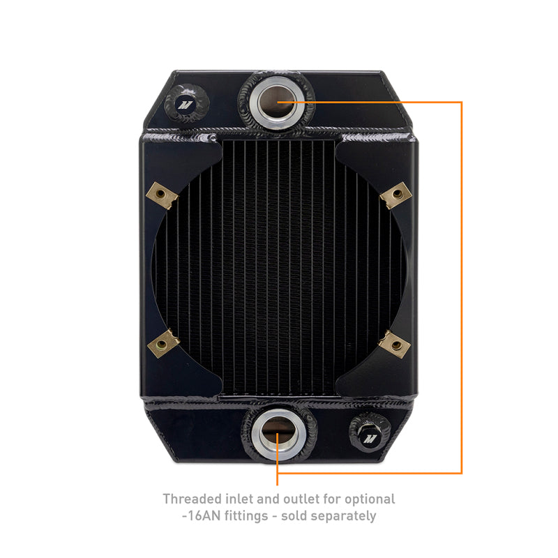 Mishimoto Universal Drag Race Performance Aluminum Radiator - Black Radiators Mishimoto
