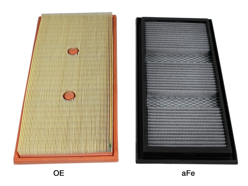aFe MagnumFLOW OEM Replacement Air Filter Pro DRY S 12-14 Mercedes-Benz C/E/ML-Class V6 3.5L Air Filters - Drop In aFe