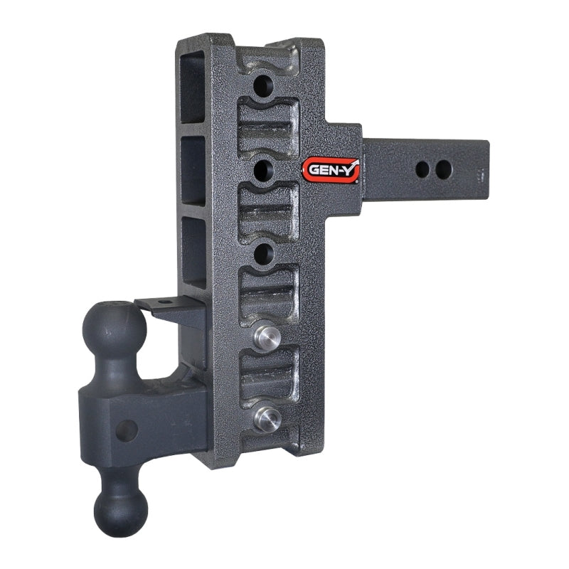 Gen-Y Mega Duty 2.5in Shank 9in Offset Drop 32K Hitch w/GH-0161 Dual-Ball/GH-0162 Pintle Lock Hitch Receivers GEN-Y Hitch