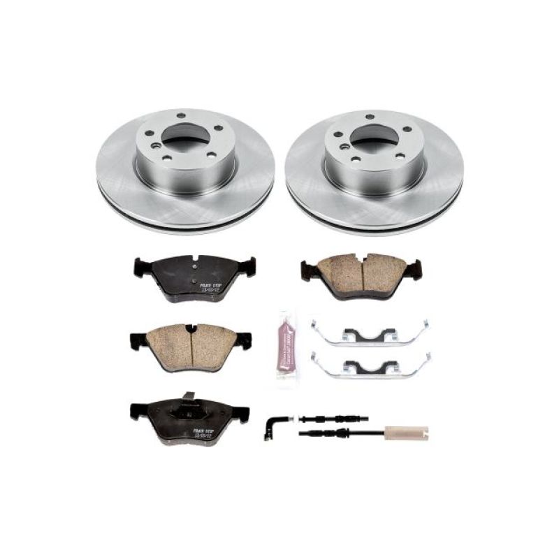 Power Stop 08-10 BMW 128i Front Autospecialty Brake Kit Brake Kits - OE PowerStop