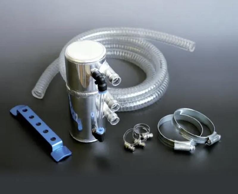 Cusco Catch Tank SMALL SIZE AIR OIL SEPARATOR Type Universal 16X6CM Oil Catch Cans Cusco