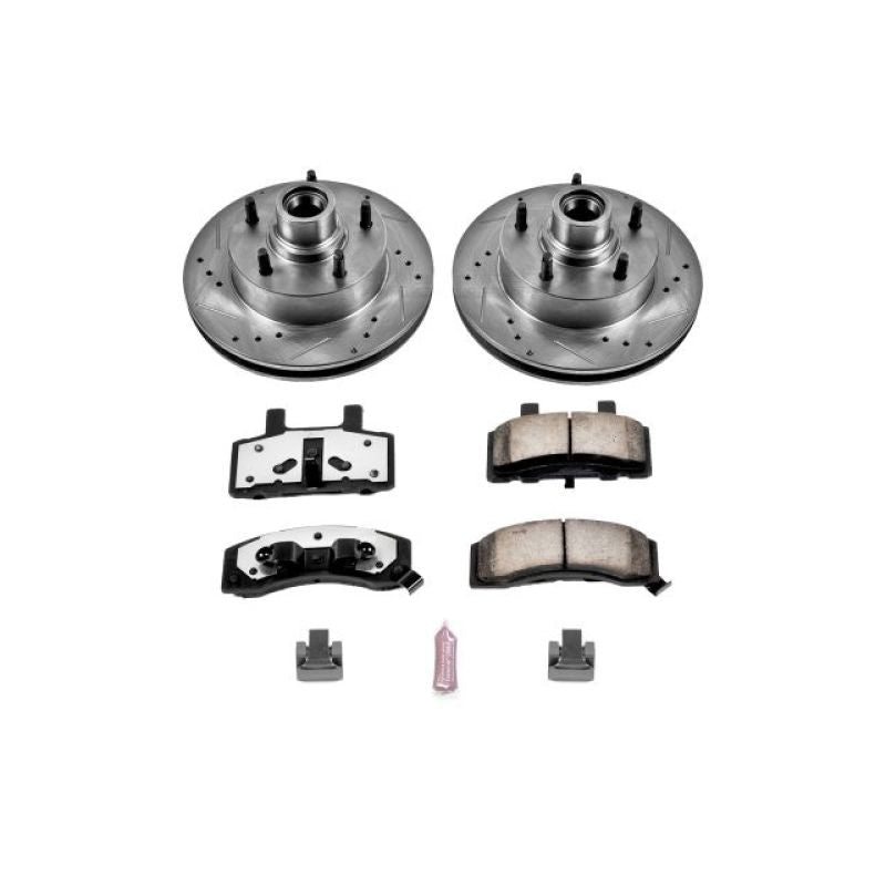 Power Stop 87-93 Ford E-150 Front Z36 Truck & Tow Brake Kit Brake Kits - Performance D&S PowerStop