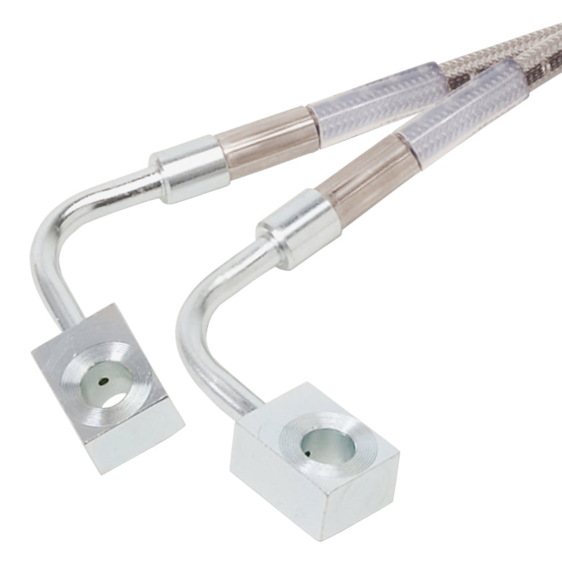 Russell Performance 07-08 Jeep Wrangler JK with 4in Lift Brake Line Kit Brake Line Kits Russell