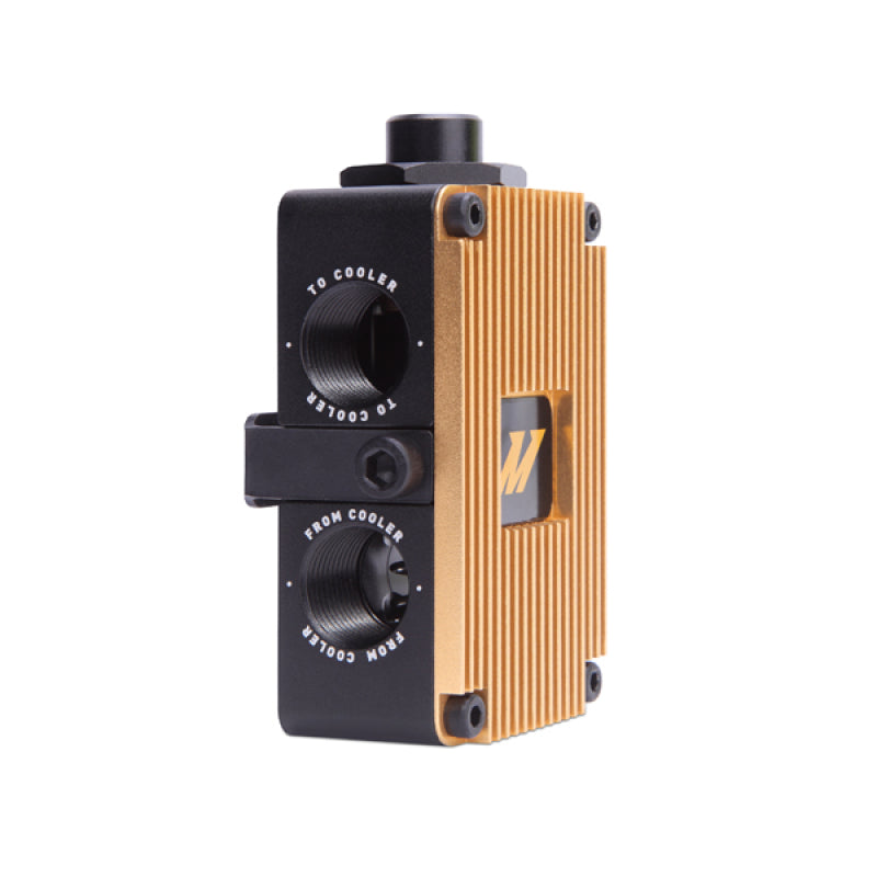 Mishimoto In-Line Oil Thermostat Oil Filter Blocks Mishimoto