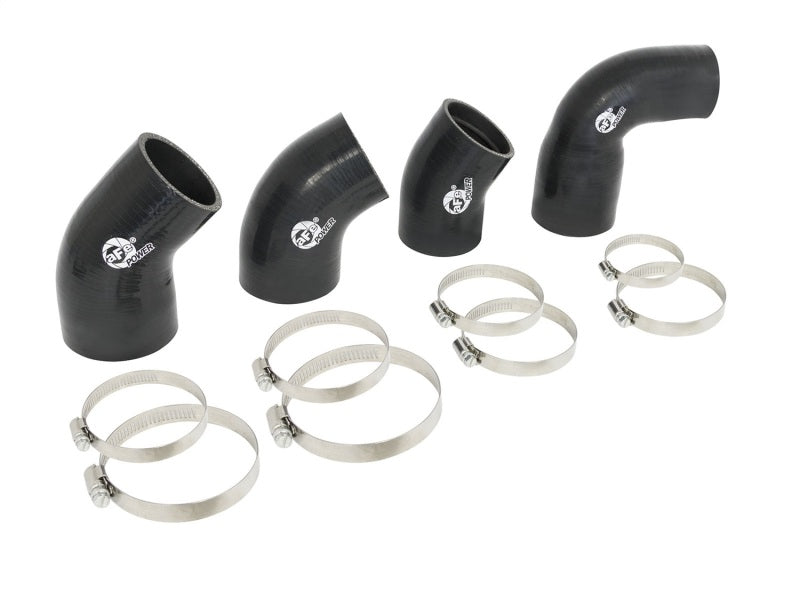 aFe BladeRunner Intercooler Couplings & Clamps Kit and AFE Tube 15-16 Ford Mustang EcoBoost L4-2.3L Intercoolers aFe