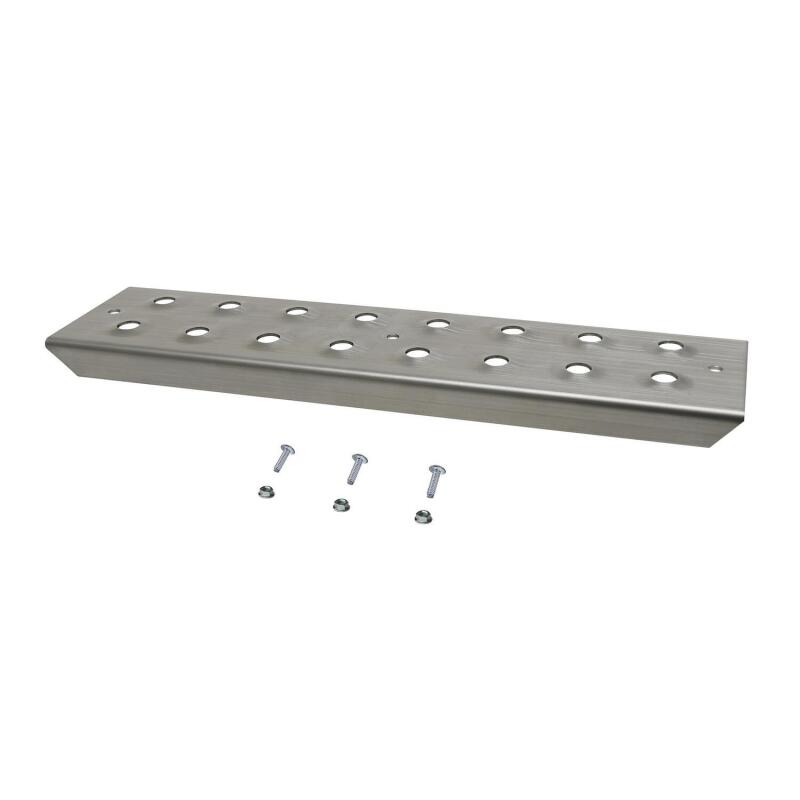 Westin 15in Step Plate w/screws (Set of 2)- Stainless Steel Hardware - Singles Westin