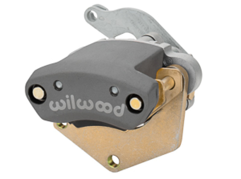 Wilwood LH MC4 Mechanical Parking Brake Caliper - 2.00in Bracket - 1.10in Disc - Ty3 Hard Ano Brake Calipers - Perf Wilwood