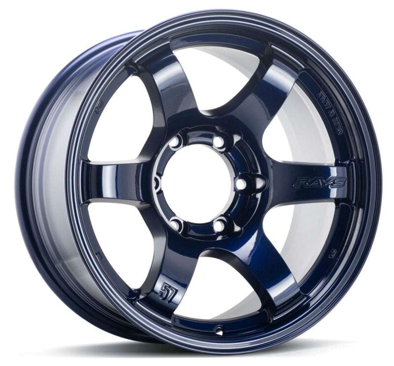 Gram Lights 57DR-X 18X9.0 +00 6x139.7 Eternal Blue Pearl Wheels - Cast Gram Lights