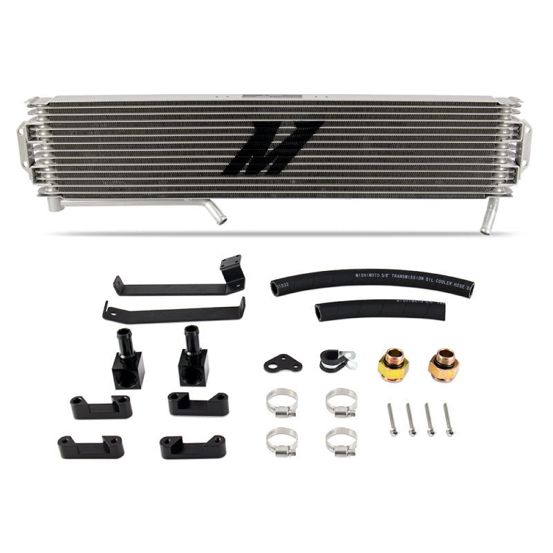 Mishimoto 15-16 GM 6.6L Duramax (LML) Transmission Cooler - Silver Transmission Coolers Mishimoto