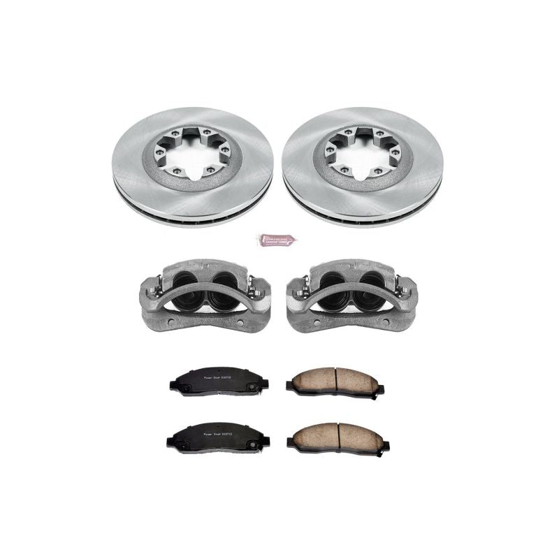 Power Stop 04-08 Chevrolet Colorado Front Autospecialty Brake Kit w/Calipers Brake Kits - OE PowerStop