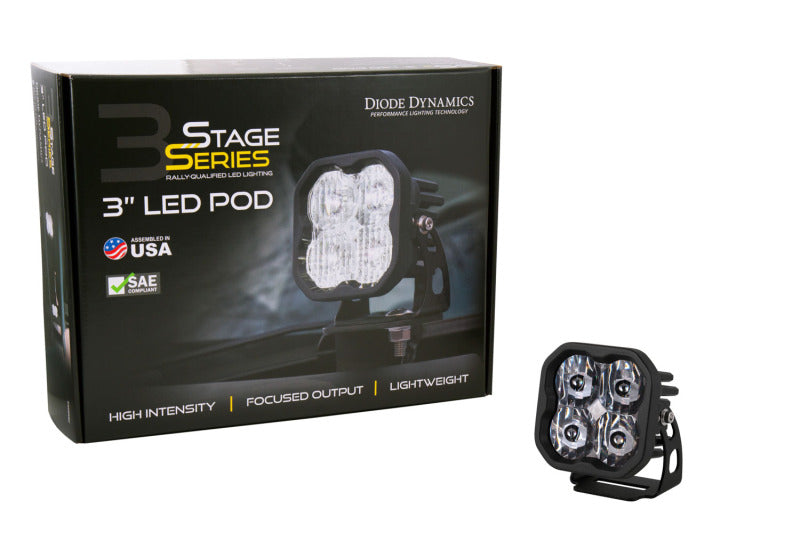 Diode Dynamics SS3 Pro RBL - White Combo Standard (Single) Light Accessories and Wiring Diode Dynamics