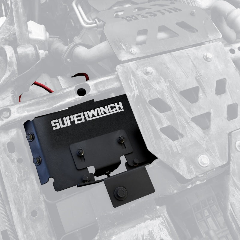 Superwinch 18-24 Jeep Wrangler JL Auxiliary Battery Mount Winch Accessories Superwinch