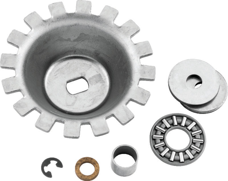 Twin Power L75-E84 4 Speed Clutch Release Bearing Kit Replaces H-D 37312-75 Heavy Duty W/O Pushrod Bearings TwinPower