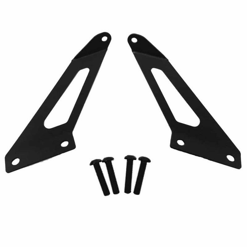 Putco 07-18 Jeep Wrangler JK - 20in Light Bar Hood Bracket Brackets Putco