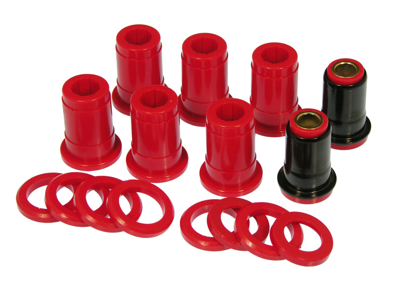 Prothane 59-64 GM Full Size Rear Upper Control Arm Bushings (for Two Uppers) - Red Bushing Kits Prothane
