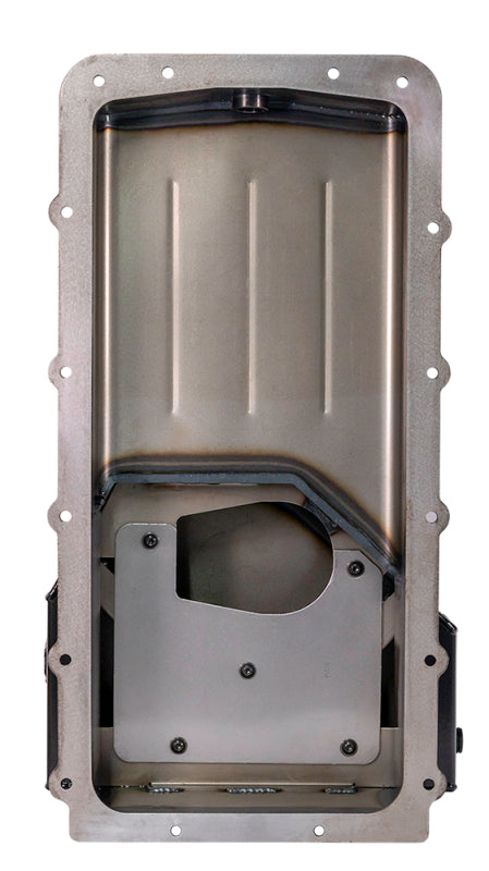 Moroso Ford 5.0 Coyote/Fox Swap (w/Rear Sump) Road Race Baffled Wet Sump 7.5qt 6-5/8in Steel Oil Pan Oil Pans Moroso