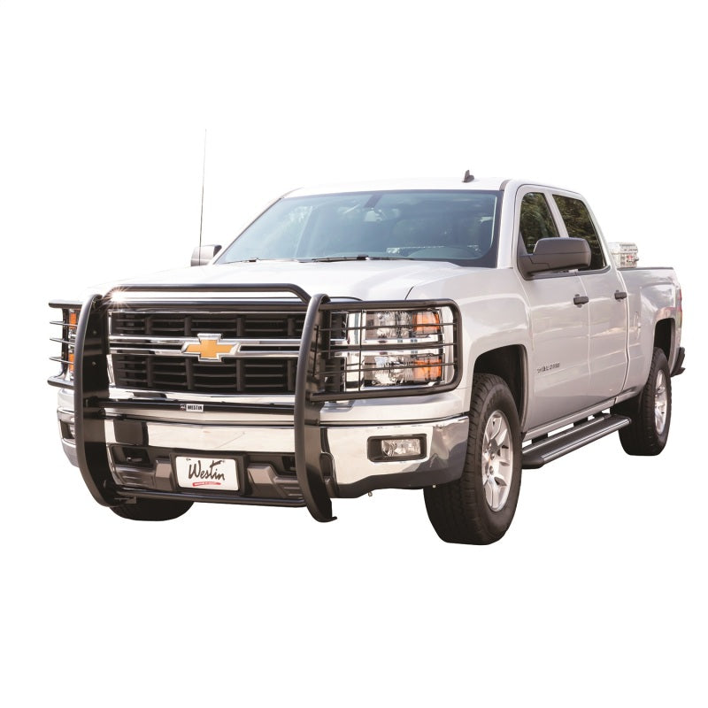 Westin 2014-2015 Chevrolet Silverado 1500 Sportsman Grille Guard - Black Grille Guards Westin