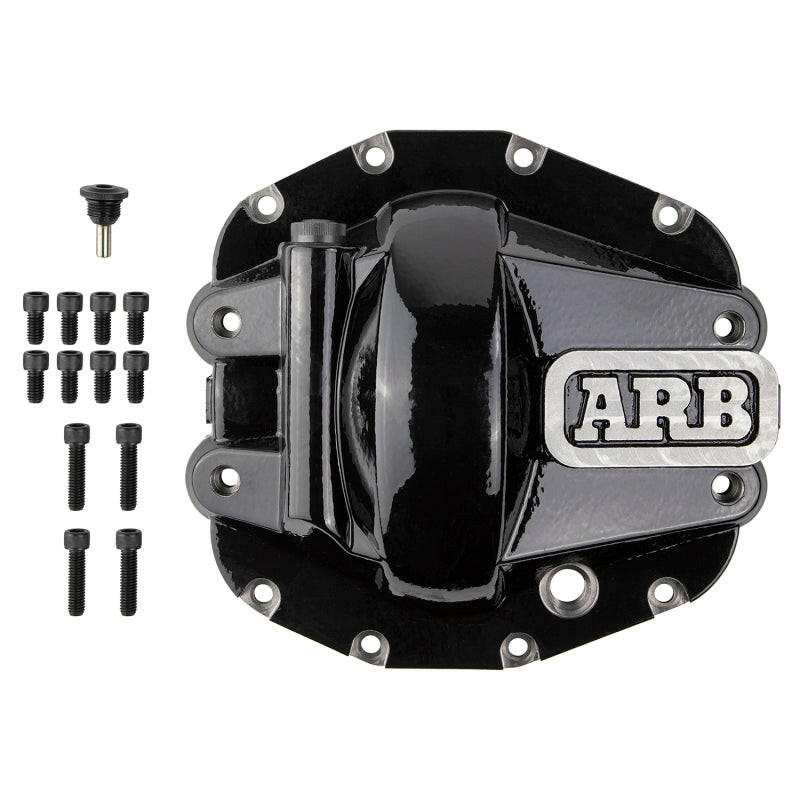 ARB Diff Cover Blk Jeep JL Rubicon Front Diff Covers ARB