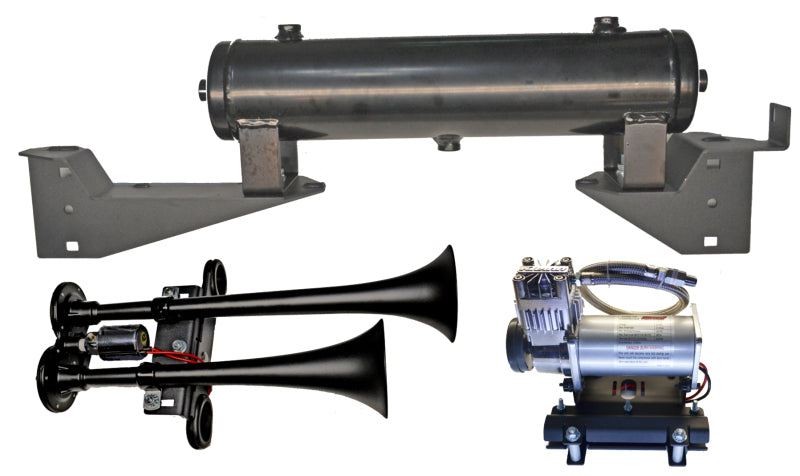 Kleinn 14-21 Polaris RZR 1000 Onboard Air System w/ Model 102-1 Horns Horns Kleinn Air Horns